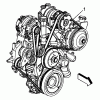 6.6L Diesel belt routing Diagam